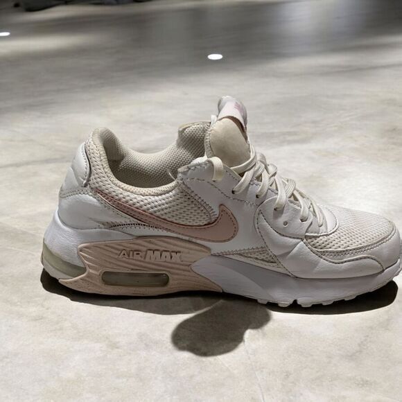 Nike Air Max 90 Women's Sneakers White Pink‎ Rose  Athletic Running Shoes sz 7.5 - Picture 2 of 8